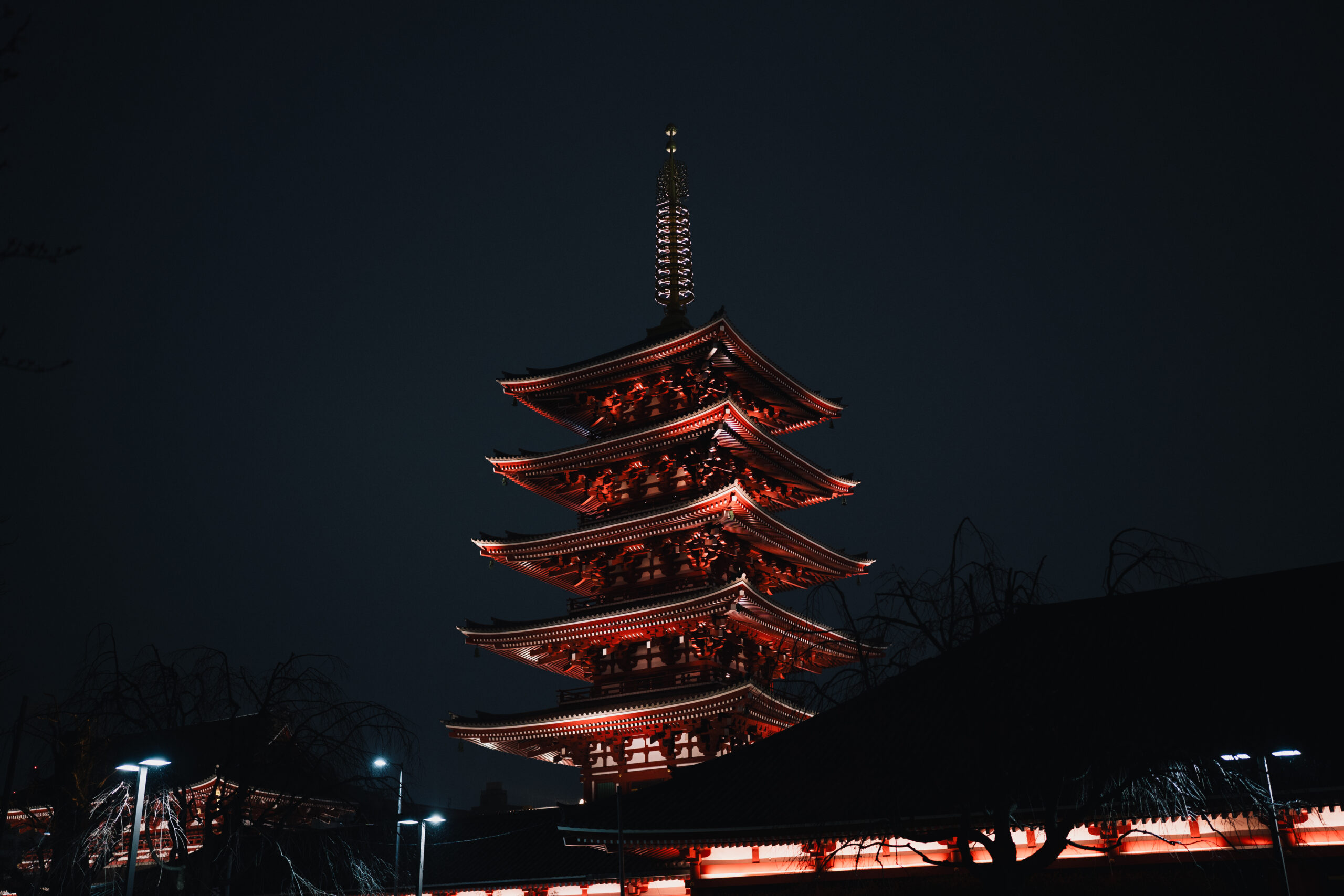 Senso-ji temple pagoda in Asakusa, Tokyo — one of Japan's most iconic landmarks