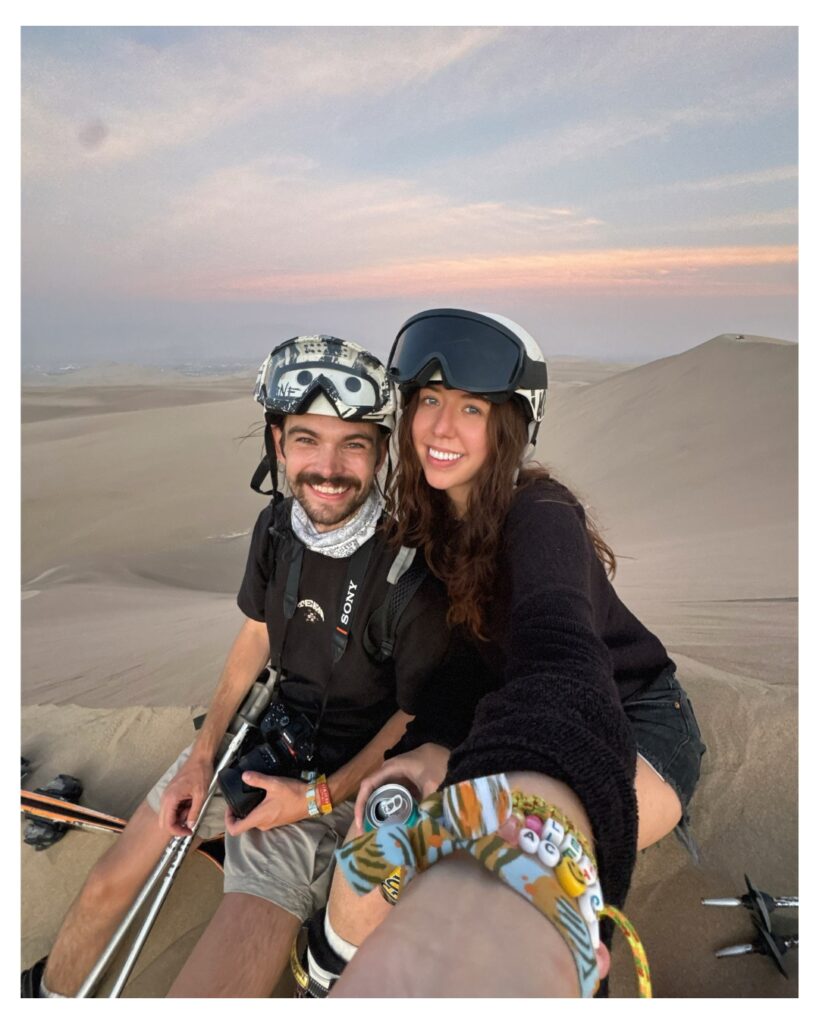 mark and sarah in Peru